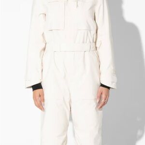 Women's Cream Jumpsuit